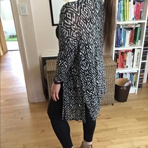 Funky Black & White Sweater